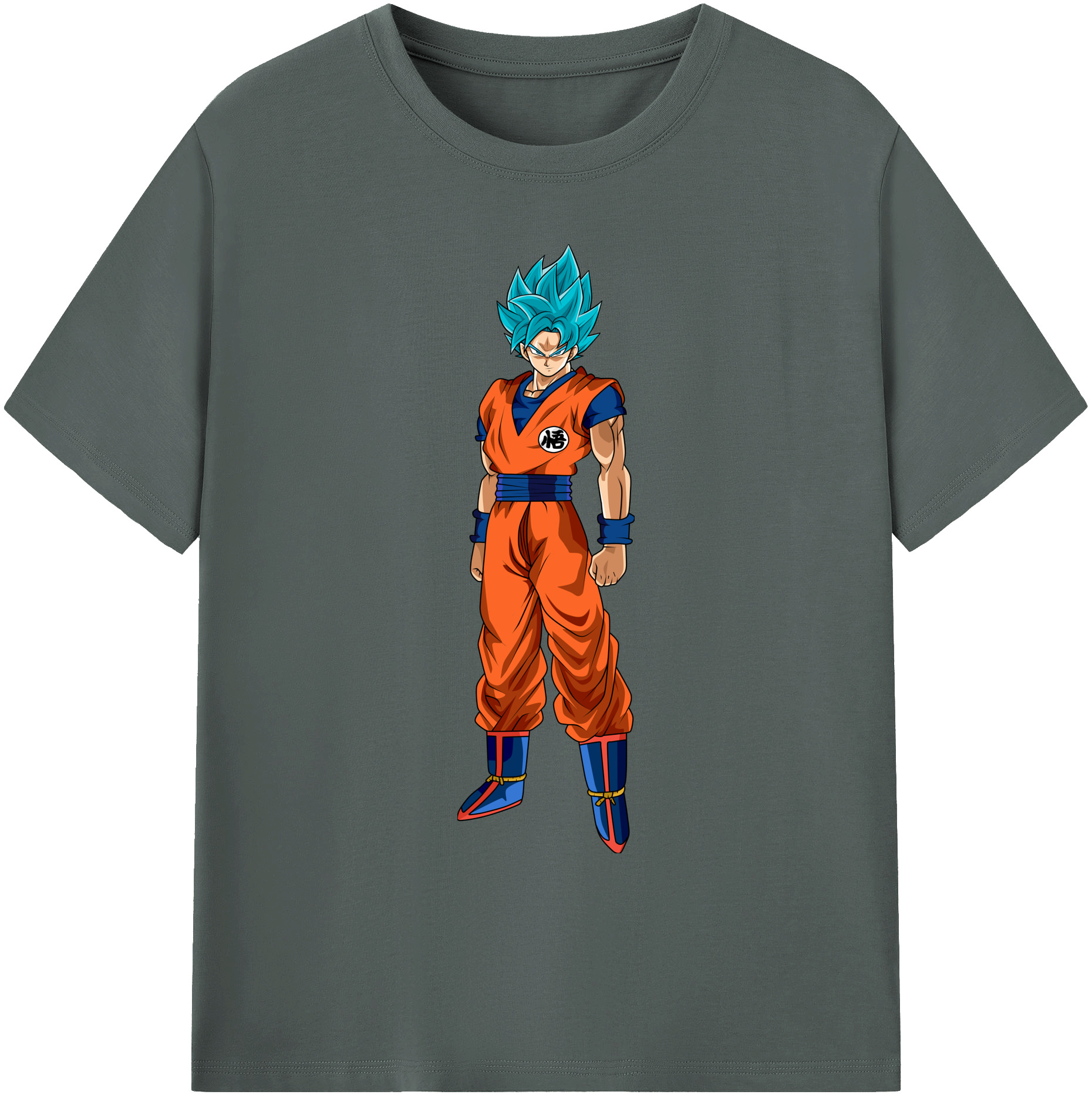 （画像用） ドラゴンボール 孫悟空（そん ごくう）Son Goku カカロット DRAGON BALL Kakarotto 綿100％ メンズ半袖Tシャツ｜肌触りやわらか＆通気性